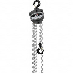 Jet - 1,000 Lb Capacity, 100' Lift Height, Manual Chain Hoist - Exact Tool & Supply
