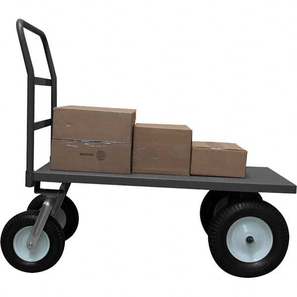 Durham - 2,500 Lb Capacity Steel Platform Truck - Exact Tool & Supply