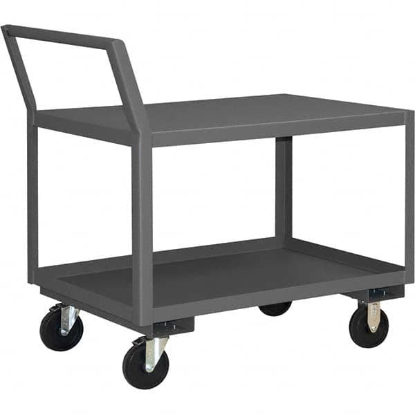 Durham - 1,400 Lb Capacity Work Height Platform Truck - Exact Tool & Supply
