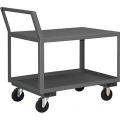 Durham - 1,400 Lb Capacity Work Height Platform Truck - Exact Tool & Supply