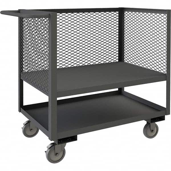 Durham - Hoppers & Basket Trucks Type: 3 Sided Mesh Truck Load Capacity (Lb.): 1,200 - Exact Tool & Supply