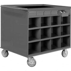 Durham - Group Lockout Boxes Portable or Wall Mount: Portable Maximum Number of Padlocks: 13 - Exact Tool & Supply