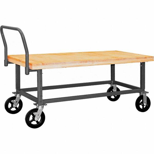 Durham - 1,800 Lb Capacity Work Height Platform Truck - Exact Tool & Supply