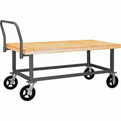 Durham - 1,800 Lb Capacity Work Height Platform Truck - Exact Tool & Supply