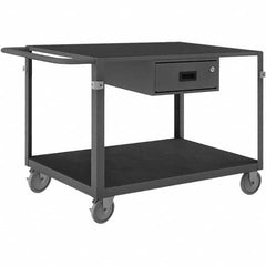 Durham - 1,000 Lb Capacity, 25-1/8" Wide x 42-11/16" Long x 34" High Instrument Cart - Exact Tool & Supply