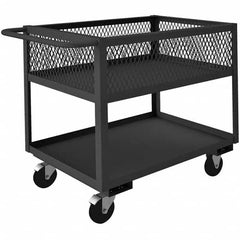 Durham - 1,400 Lb Capacity, 24-3/8" Wide x 36-1/4" Long x 35-1/8" High Heavy Duty Service Cart - Exact Tool & Supply