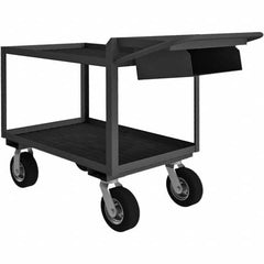 Durham - 1,200 Lb Capacity, 24-1/4" Wide x 64-3/8" Long x 38" High Mobile Cart - Exact Tool & Supply