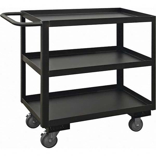 Durham - 1,200 Lb Capacity, 18-1/4" Wide x 36-1/4" Long x 33" High Heavy Duty Service Cart - Exact Tool & Supply