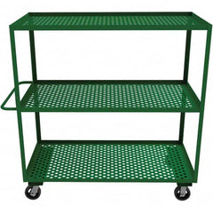 Durham - 1,200 Lb Capacity, 30-1/4" Wide x 66-1/4" Long x 63" High Mobile Cart - Exact Tool & Supply