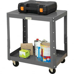 Durham - Stationary Work Benches, Tables Type: Machine Work Table Top Material: 16 Gauge Steel - Exact Tool & Supply