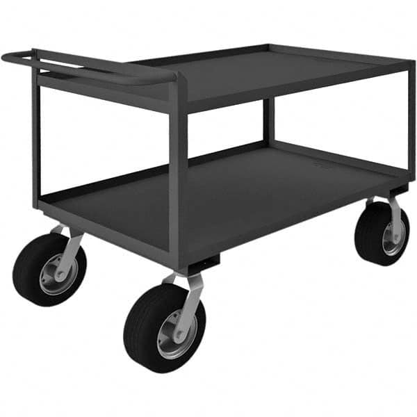 Durham - 1,500 Lb Capacity, 30-1/4" Wide x 54-1/4" Long x 38-1/4" High Mobile Cart - Exact Tool & Supply