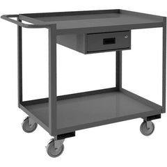 Durham - 1,200 Lb Capacity, 24-1/4" Wide x 54-1/4" Long x 37-5/8" High Heavy Duty Service Cart - Exact Tool & Supply
