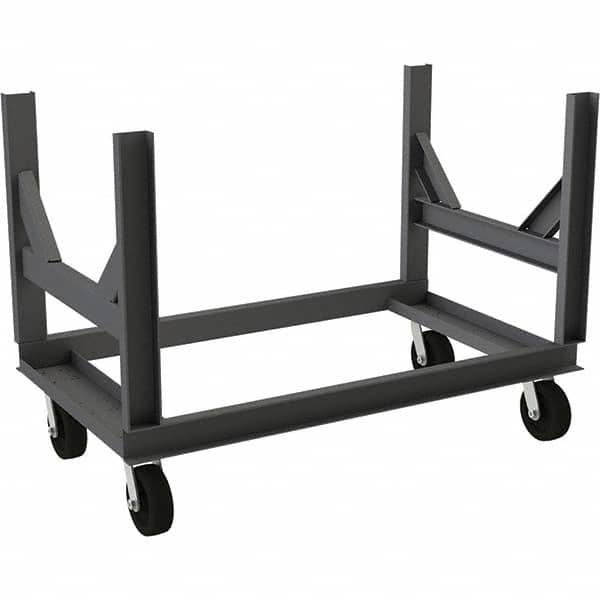 Durham - 3,000 Lb Capacity Bar Cradle Truck - Exact Tool & Supply