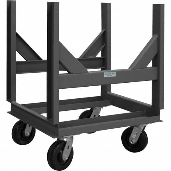 Durham - 4,000 Lb Capacity Bar Cradle Truck - Exact Tool & Supply
