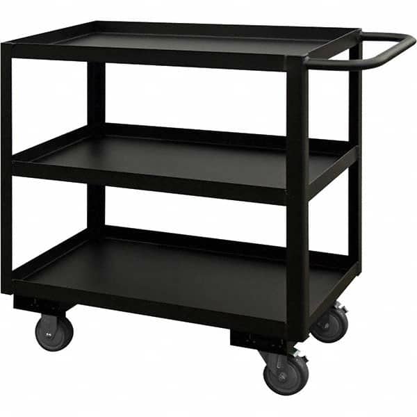 Durham - 1,200 Lb Capacity, 24-1/4" Wide x 54-1/4" Long x 33" High Heavy Duty Service Cart - Exact Tool & Supply