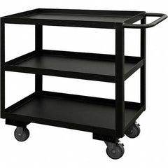 Durham - 1,200 Lb Capacity, 24-1/4" Wide x 54-1/4" Long x 33" High Heavy Duty Service Cart - Exact Tool & Supply
