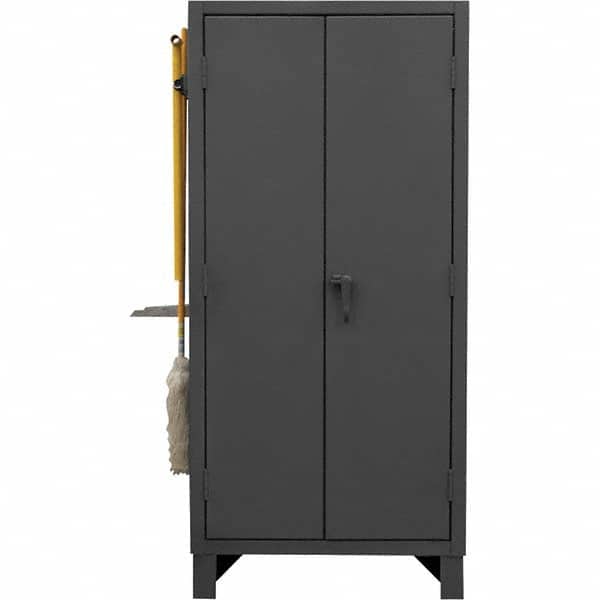 Durham - 3 Shelf Pegboard Storage Cabinet - Exact Tool & Supply