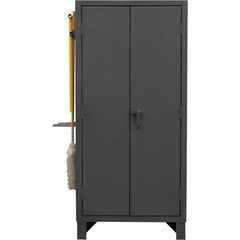 Durham - 3 Shelf Pegboard Storage Cabinet - Exact Tool & Supply