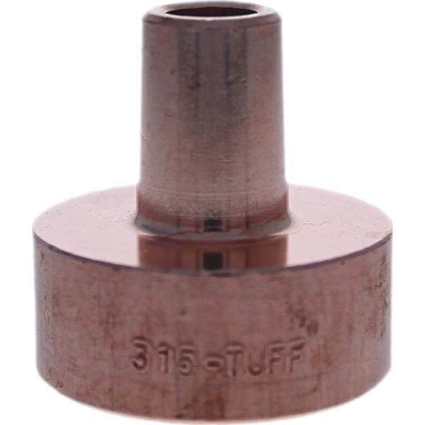 Tuffaloy - Spot Welder Tips For Use With: 5RW Electrode Holder Type: Backup Electrode Round Face - Exact Tool & Supply