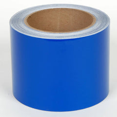 Cobra Systems - Labels, Ribbons & Tapes; Type: Vinyl Tape ; Color: Blue ; For Use With: VNM8 ; Width (Inch): 5 ; Length (Feet): 75 ; Material: Vinyl - Exact Tool & Supply