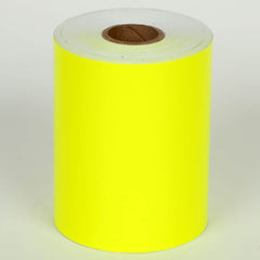 Cobra Systems - Labels, Ribbons & Tapes; Type: Vinyl Tape ; Color: Yellow ; For Use With: VNM8 ; Width (Inch): 6 ; Length (Feet): 75 ; Material: Vinyl - Exact Tool & Supply