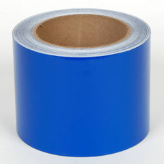 Cobra Systems - Labels, Ribbons & Tapes; Type: Vinyl Tape ; Color: Blue ; For Use With: VNM8 ; Width (Inch): 6 ; Length (Feet): 75 ; Material: Vinyl - Exact Tool & Supply