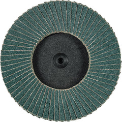 PFERD - Flap Discs; Abrasive Type: Coated ; Flap Disc Type: Compact ; Disc Diameter (Inch): 3 ; Abrasive Material: Zirconia Alumina ; Grit: 120 ; Attaching System: Quick Change Type CDR - Exact Tool & Supply