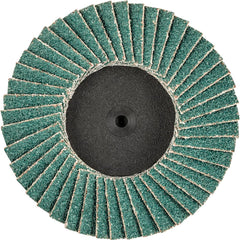 PFERD - Flap Discs; Abrasive Type: Coated ; Flap Disc Type: Compact ; Disc Diameter (Inch): 3 ; Abrasive Material: Zirconia Alumina ; Grit: 40 ; Attaching System: Quick Change Type CDR - Exact Tool & Supply