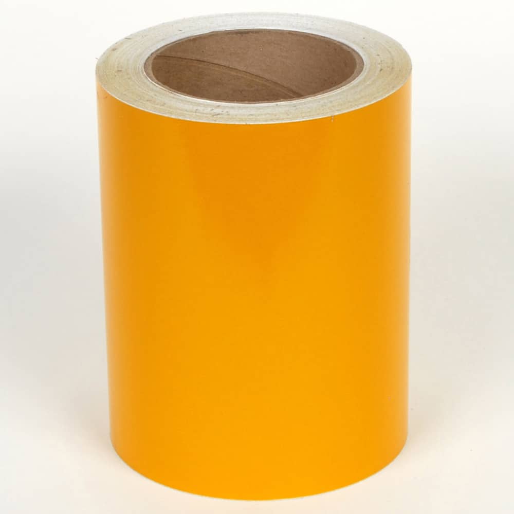 Cobra Systems - Labels, Ribbons & Tapes; Type: Vinyl Tape ; Color: Yellow ; For Use With: VNM8 ; Width (Inch): 7 ; Length (Feet): 75 ; Material: Vinyl - Exact Tool & Supply