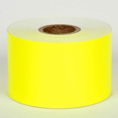 Cobra Systems - Labels, Ribbons & Tapes; Type: Vinyl Tape ; Color: Yellow ; For Use With: VNM4PRO ; Width (Inch): 3 ; Length (Feet): 75 ; Material: Vinyl - Exact Tool & Supply