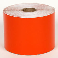 Cobra Systems - Labels, Ribbons & Tapes; Type: Vinyl Tape ; Color: Orange ; For Use With: VNM4PRO ; Width (Inch): 3 ; Length (Feet): 75 ; Material: Vinyl - Exact Tool & Supply