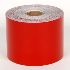 Cobra Systems - Labels, Ribbons & Tapes; Type: Vinyl Tape ; Color: Red ; For Use With: VNM4PRO ; Width (Inch): 3 ; Length (Feet): 75 ; Material: Vinyl - Exact Tool & Supply