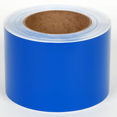 Cobra Systems - Labels, Ribbons & Tapes; Type: Vinyl Tape ; Color: Blue ; For Use With: VNM8 ; Width (Inch): 4 ; Length (Feet): 150 ; Material: Vinyl - Exact Tool & Supply