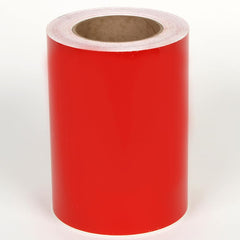 Cobra Systems - Labels, Ribbons & Tapes; Type: Vinyl Tape ; Color: Red ; For Use With: VNM8 ; Width (Inch): 7 ; Length (Feet): 75 ; Material: Vinyl - Exact Tool & Supply