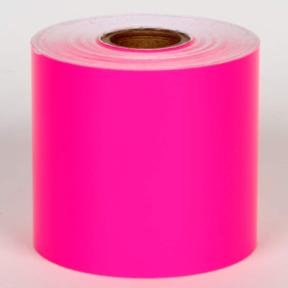 Cobra Systems - Labels, Ribbons & Tapes; Type: Vinyl Tape ; Color: Pink ; For Use With: VNM8 ; Width (Inch): 8 ; Length (Feet): 75 ; Material: Vinyl - Exact Tool & Supply