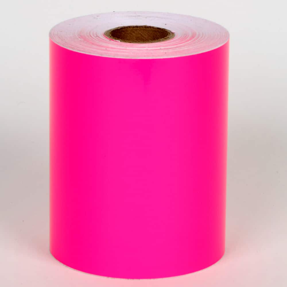 Cobra Systems - Labels, Ribbons & Tapes; Type: Vinyl Tape ; Color: Pink ; For Use With: VNM4PRO ; Width (Inch): 4 ; Length (Feet): 75 ; Material: Vinyl - Exact Tool & Supply