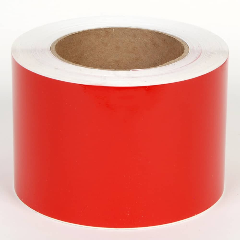Cobra Systems - Labels, Ribbons & Tapes; Type: Vinyl Tape ; Color: Red ; For Use With: VNM8 ; Width (Inch): 7 ; Length (Feet): 150 ; Material: Vinyl - Exact Tool & Supply