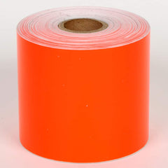 Cobra Systems - Labels, Ribbons & Tapes; Type: Vinyl Tape ; Color: Red ; For Use With: VNM8 ; Width (Inch): 4 ; Length (Feet): 75 ; Material: Vinyl - Exact Tool & Supply