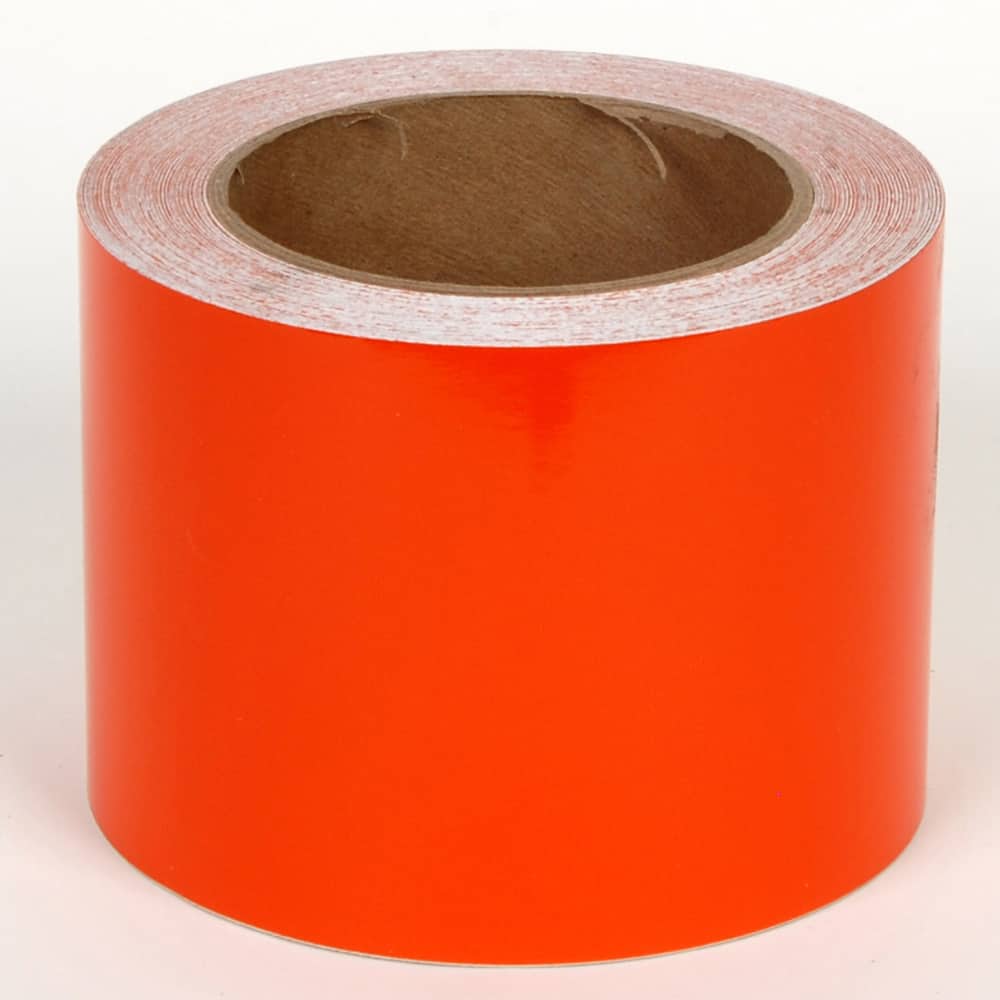 Cobra Systems - Labels, Ribbons & Tapes; Type: Vinyl Tape ; Color: Orange ; For Use With: VNM4PRO ; Width (Inch): 9 ; Length (Feet): 75 ; Material: Vinyl - Exact Tool & Supply