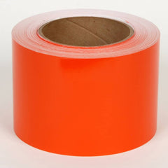 Cobra Systems - Labels, Ribbons & Tapes; Type: Vinyl Tape ; Color: Orange ; For Use With: VNM8 ; Width (Inch): 5 ; Length (Feet): 150 ; Material: Vinyl - Exact Tool & Supply