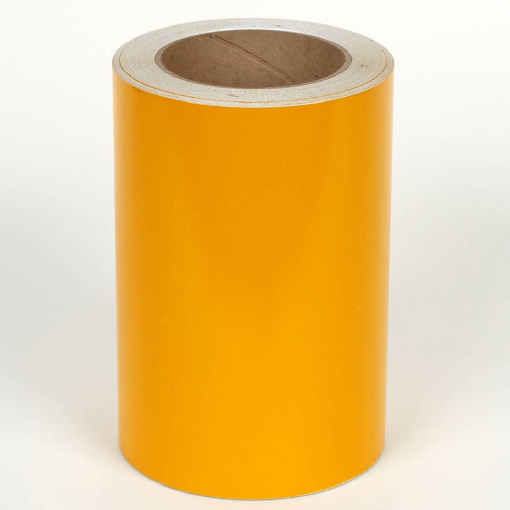 Cobra Systems - Labels, Ribbons & Tapes; Type: Vinyl Tape ; Color: Yellow ; For Use With: VNM8 ; Width (Inch): 8 ; Length (Feet): 75 ; Material: Vinyl - Exact Tool & Supply