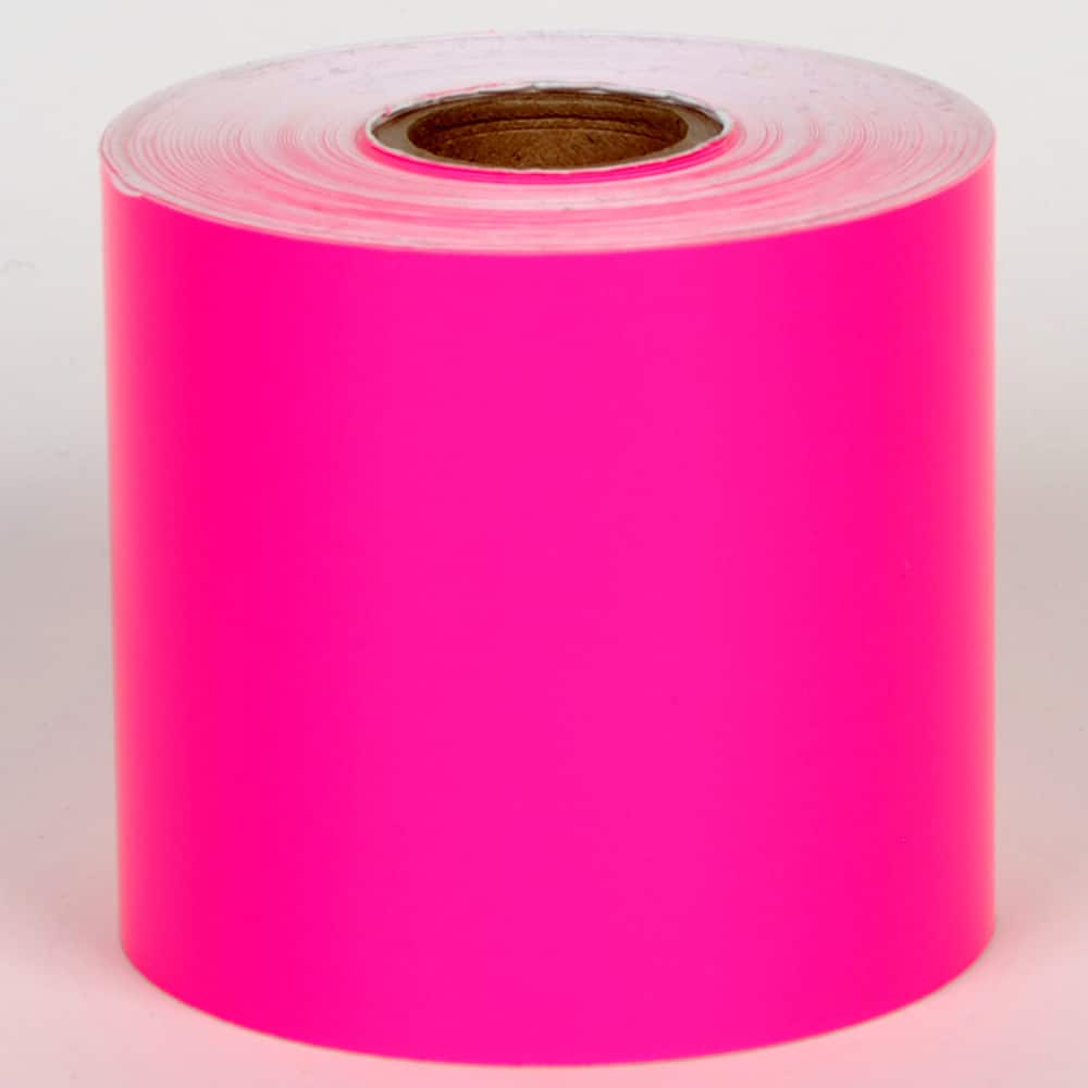 Cobra Systems - Labels, Ribbons & Tapes; Type: Vinyl Tape ; Color: Pink ; For Use With: VNM4PRO ; Width (Inch): 3 ; Length (Feet): 75 ; Material: Vinyl - Exact Tool & Supply