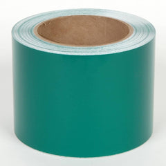 Cobra Systems - Labels, Ribbons & Tapes; Type: Vinyl Tape ; Color: Green ; For Use With: VNM8 ; Width (Inch): 4 ; Length (Feet): 75 ; Material: Vinyl - Exact Tool & Supply