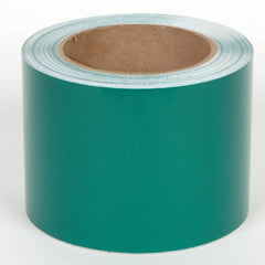 Cobra Systems - Labels, Ribbons & Tapes; Type: Vinyl Tape ; Color: Green ; For Use With: VNM8 ; Width (Inch): 5 ; Length (Feet): 75 ; Material: Vinyl - Exact Tool & Supply
