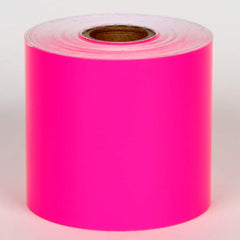 Cobra Systems - Labels, Ribbons & Tapes; Type: Vinyl Tape ; Color: Pink ; For Use With: VNM8 ; Width (Inch): 6 ; Length (Feet): 75 ; Material: Vinyl - Exact Tool & Supply