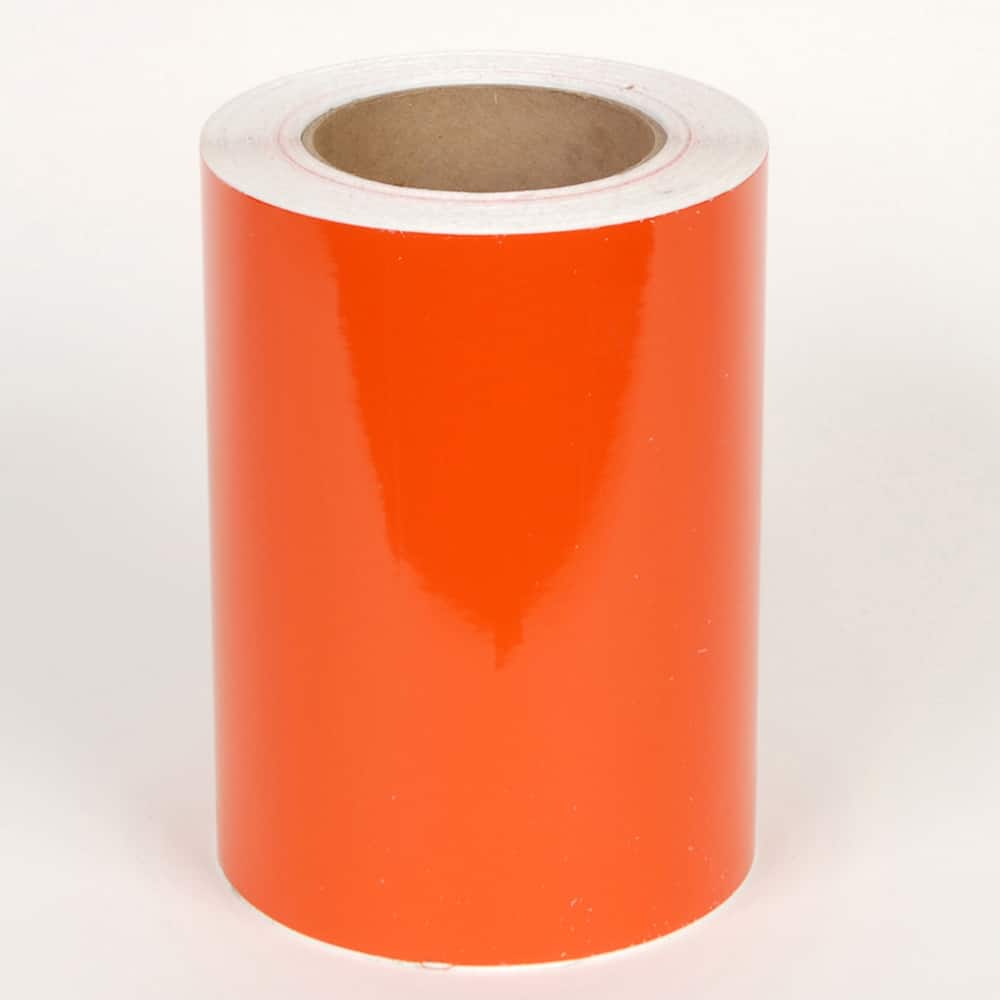 Cobra Systems - Labels, Ribbons & Tapes; Type: Vinyl Tape ; Color: Orange ; For Use With: VNM8 ; Width (Inch): 7 ; Length (Feet): 150 ; Material: Vinyl - Exact Tool & Supply
