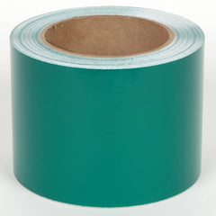 Cobra Systems - Labels, Ribbons & Tapes; Type: Vinyl Tape ; Color: Green ; For Use With: VNM8 ; Width (Inch): 6 ; Length (Feet): 75 ; Material: Vinyl - Exact Tool & Supply