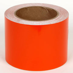 Cobra Systems - Labels, Ribbons & Tapes; Type: Vinyl Tape ; Color: Orange ; For Use With: VNM8 ; Width (Inch): 7 ; Length (Feet): 75 ; Material: Vinyl - Exact Tool & Supply