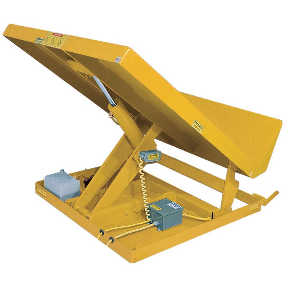 Vestil - Tilting Tables; Type: Single Scissor Lift & Tilt Tables ; Load Capacity (Lb.): 4000.000 ; Tilt Angle: 40 - Exact Tool & Supply