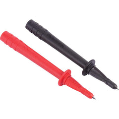 REED Instruments - Electrical Test Equipment Accessories; Accessory Type: Test Leads ; For Use With: REED R1050 & Test Leads that accept 0.16" (4mm) diameter shrouded banana connectors ; Color: Black; Red - Exact Tool & Supply
